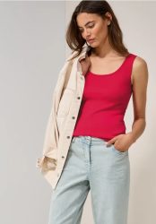 Basic Top aus reiner Baumwolle