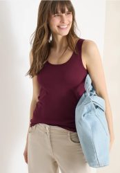 Basic Top aus reiner Baumwolle