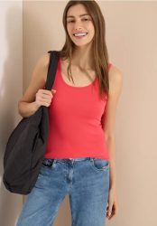 Basic Top aus reiner Baumwolle