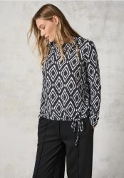 Flauschiges Shirt mit Print