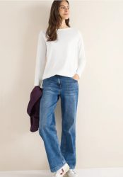 Shirt in Unifarbe