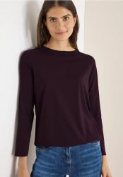 Shirt in Unifarbe