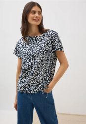 Leo Shirt mit Raffung