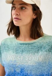 Shirt in Ausbrenner