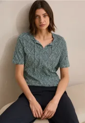 Shirt im Tunika-Look