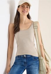 Basic Top mit Rundhals im 2er