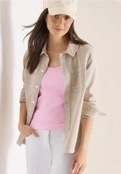 Basic Top mit Rundhals im 2er