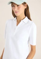 Basic Poloshirt mit Kurzarm