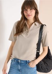 Basic Poloshirt mit Kurzarm