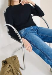 Shirt in Unifarbe