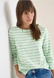 Gestreiftes Basic Shirt