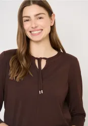 Cecil 3/4-Arm-Shirt Sommershirt im Tunika-Look