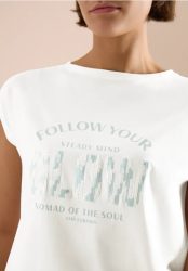 Dropped Shoulder Shirt mit Knotendetail