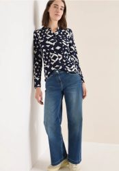 Print Shirt im Tunika