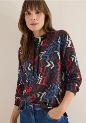 Cosy Shirt mit Grafikmuster