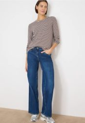 Gestreiftes Langarmshirt