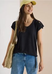 Dropped Shoulder Shirt mit Cut