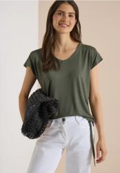 Dropped Shoulder Shirt mit Cut