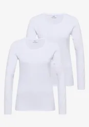 Basic Shirt mit Rundhals im 2er-Pack
