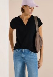 Kurzarm Shirt im Tunika