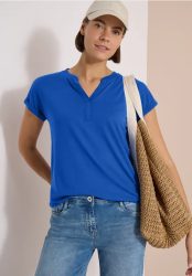 Kurzarm Shirt im Tunika