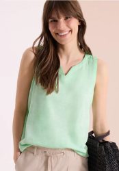 Top aus Jersey im Garment Dye Look