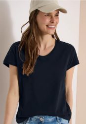 Dropped Shoulder Shirt mit Spitzendetail