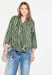 Bluse mit Streifen