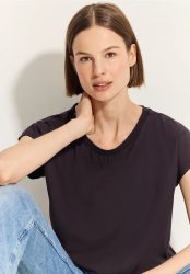 Bluse mit Raffung