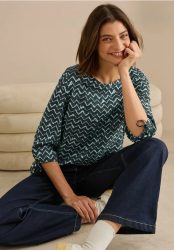 Bedruckte Bluse