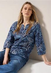 Bedruckte Bluse