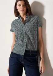 Gemusterte Bluse