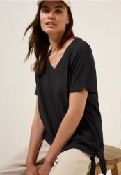 Blusenshirt mit Knoten