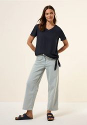 Blusenshirt mit Knoten