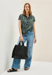 Leichte Baumwollhemdbluse