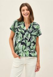 Gemustertes Blusenshirt