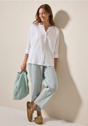 Materialmix Bluse