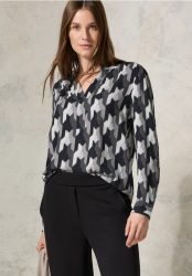 Bedruckte Bluse