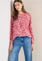 Langarm Bluse mit floralem Print