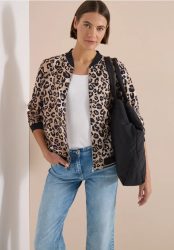 Leichter Blouson mit Zipper und Leo