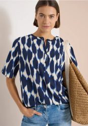 Cecil Shirtbluse Sommershirt mit grafischem Muster
