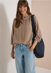 3/4-Arm Blusenshirt