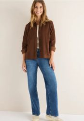 Cord Hemdbluse