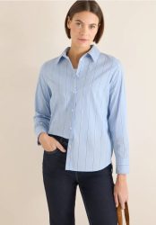 Gestreifte Hemdbluse