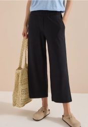 3/4 Wide Leg Hose im Casual Fit