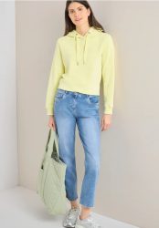 High Waist Straight Leg Jeans im Slim Fit