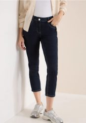 7/8 Mid Waist Slim Leg Jeans im Casual Fit