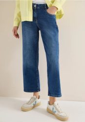 7/8 High Waist Wide Leg Jeans