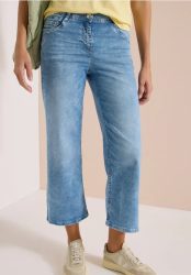 7/8 Wide Leg Jeans im Slim Fit