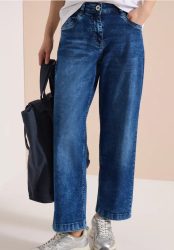 High Waist Wide Leg Jeans im Loose Fit